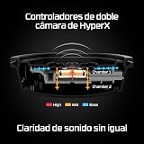 HyperX Cloud Alpha Wireless - Gaming Headset for PC, 300-hour battery life, DTS Headphone:X Spatial Audio, Memory foam, Dual Chamber Drivers, Noise-cancelling mic, Durable aluminium frame - 5