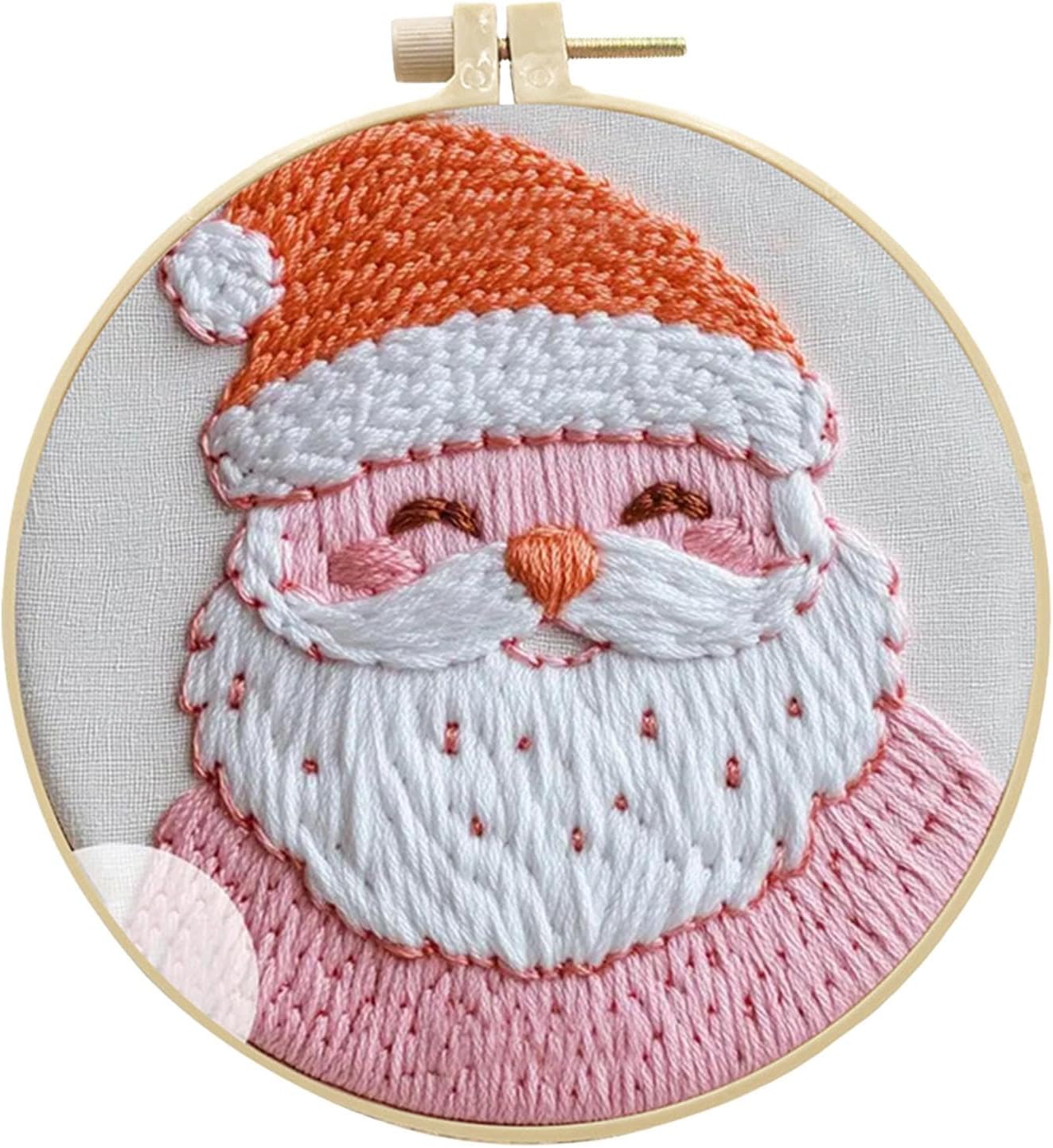 Buhyujkm Hand Embroidery Pattern Kits, Stitching Kits for