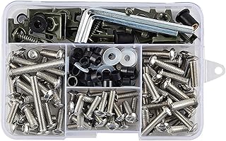 に適合するドゥカティ モンスター S2R S4R 900 1100 ムルティストラーダ 1000 1100 1200 1198 S 1199 パニガーレ ストリートファイター用 オートバイ フェアリングボルト ナット ボルトセット(177pcs)