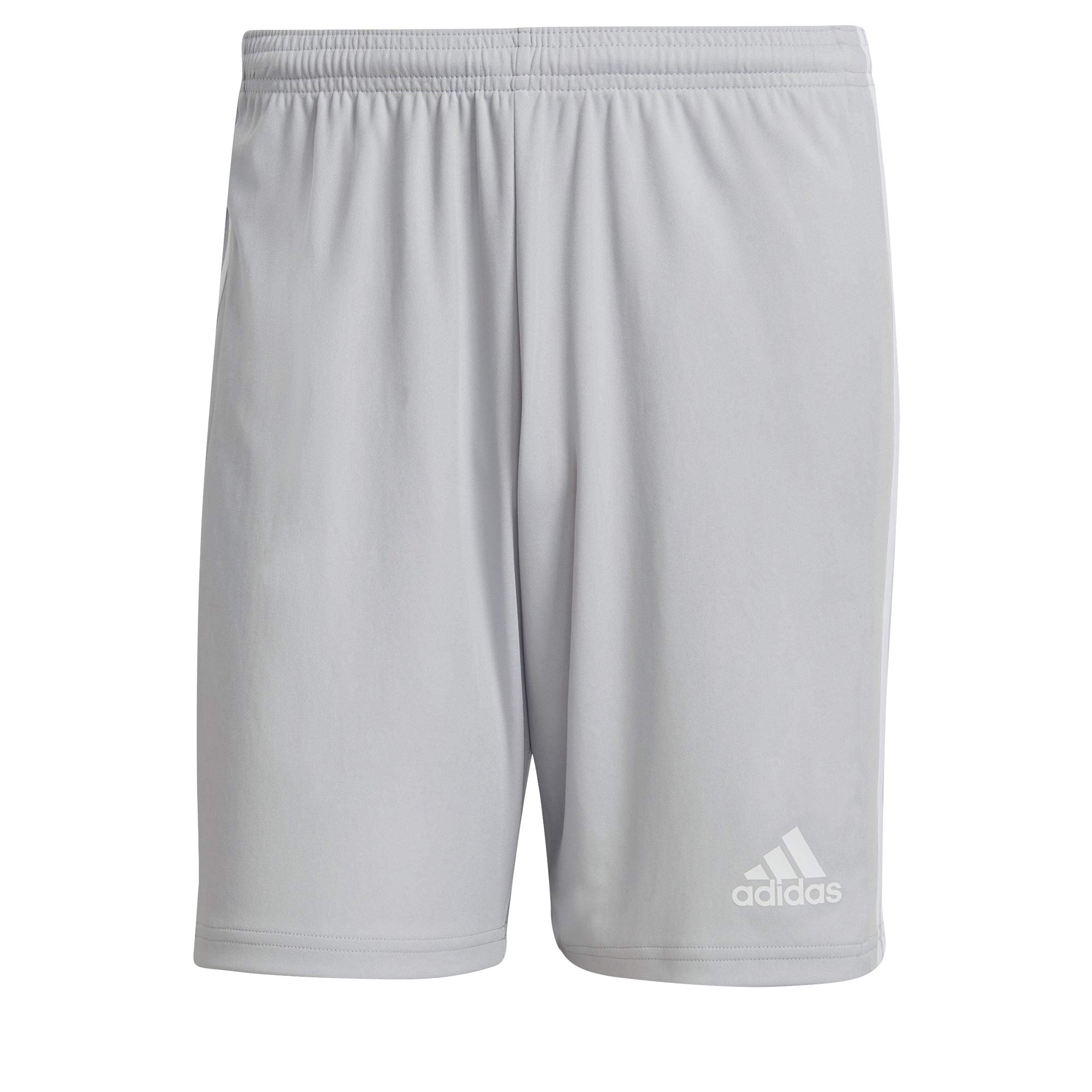 adidas Men's Squadra 21 Shorts, Team Light Grey/White, Medium