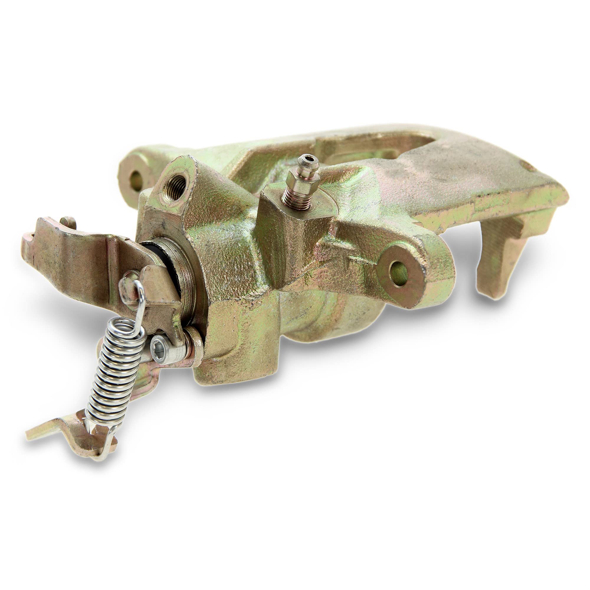 ATEC GERMANY 1x Pinza de freno trasera izquierda con freno de estacionamiento integrado pinza, compatible con FORD MONDEO Mk3 (B5Y), MONDEO Mk3 Notchback (B4Y)
