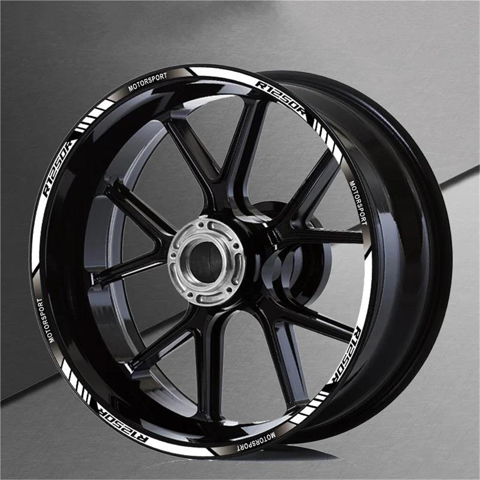 Wheel Stickers Motorcycle Wheel Decal for BMW R1250R R1250 R 1250R Reflective Rim Decals Stripe Tape Hub Stickers Rim Reflective Decal