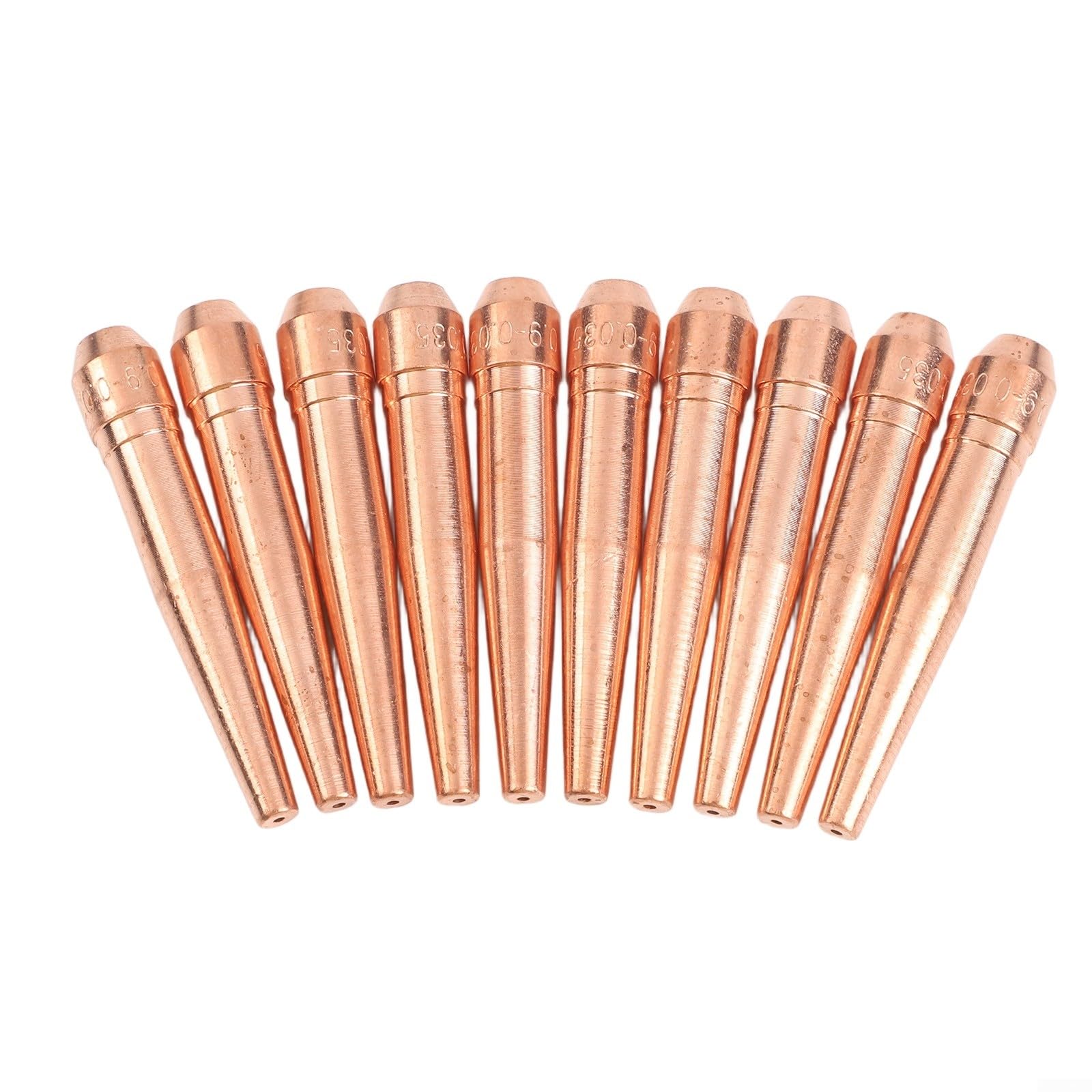 Boquillas de soldadura cónicas cobre 0.9mm puntas de contacto .035 para antorchas serie de gas