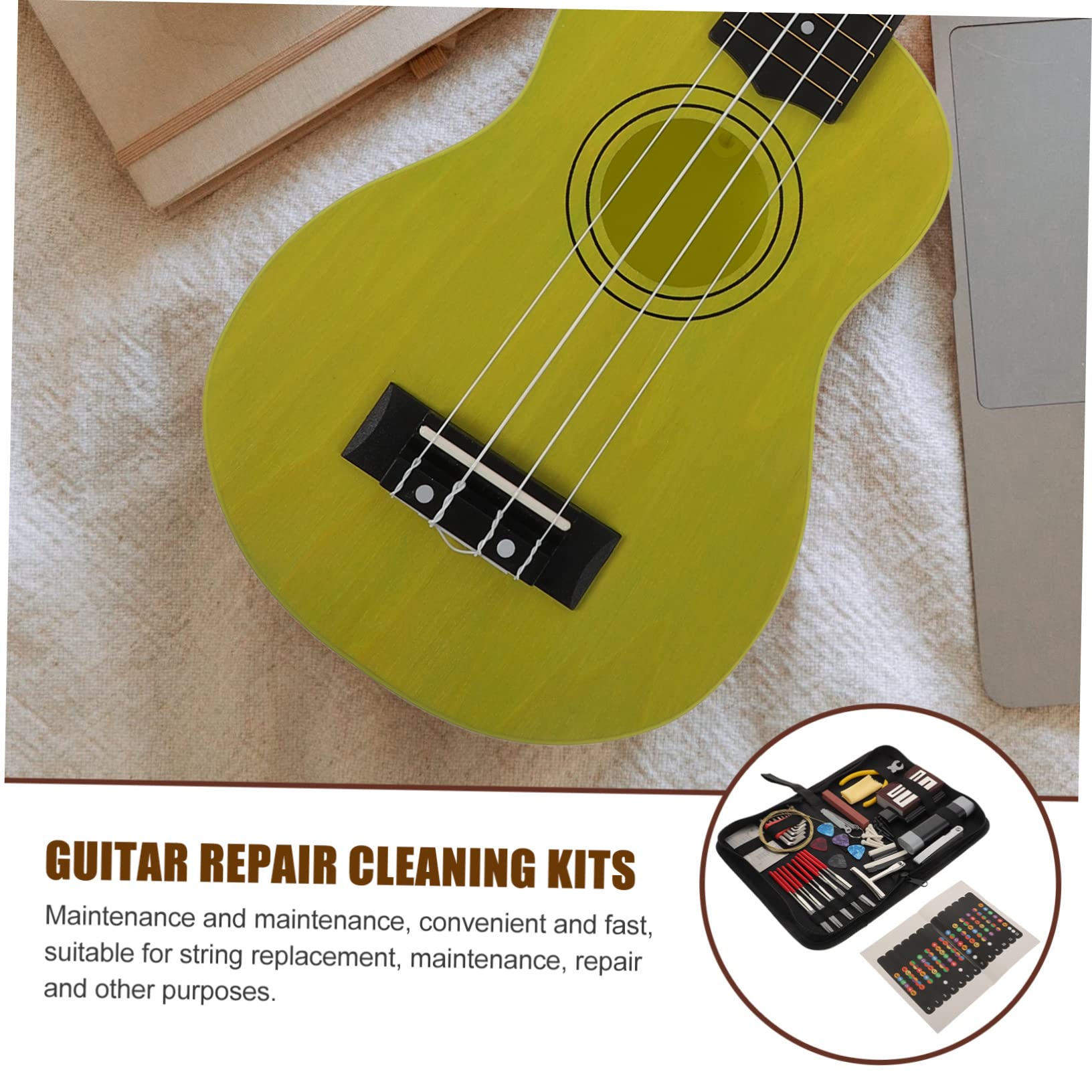 VICASKY 72piezas Kit De De Reparación De De Equipos De Limpieza Portátiles Para De Accesorios Prácticos De Reparación y Cuidado De Instrumentos