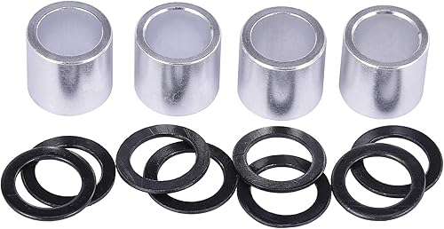 Miniatura 5 de Rollerex 608ZZ ABEC-7 Kit de rodamientos, espaciadores y arandelas para ruedas (monopatín, patín en línea, hoja de rodillo) (paquete de 8 ruedas (16