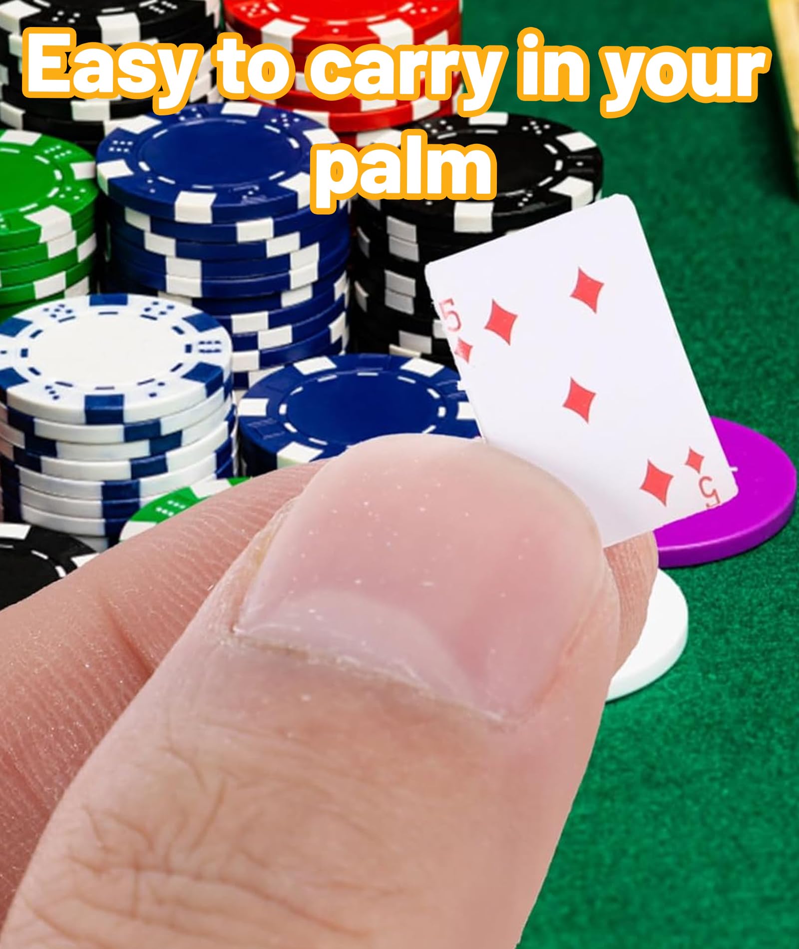 Buildcon 2 Sets Mini Playing Cards Set, Super Impulse Mini Cards for Travel, Pocket-Sized Poker Cards with 54 Sheets Per Set, Miniature Size for Games, Magic Tricks, and Dollhouse Decor 2