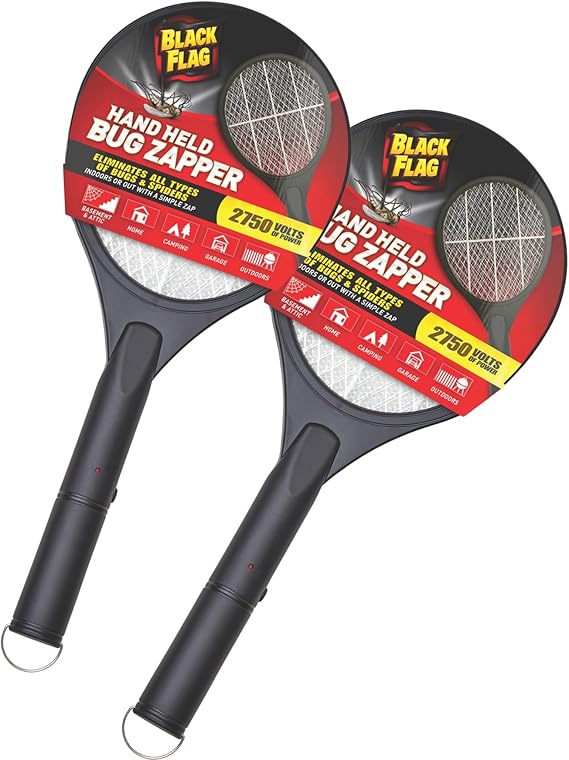 Black Flag Electric Bug Zapper Rackets
