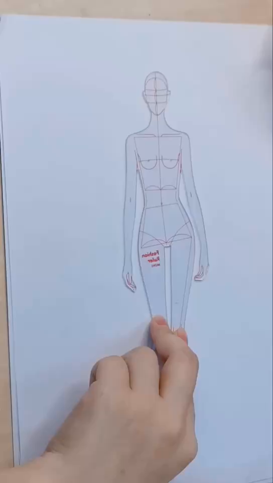 Amazon Co Jp Extcct ファッションドローイング ファッションデザイン用モデルルーラー 3 種セット モバイルスタイル サイズ フレンチカーブルーラー 服飾 ファッション デザイン画 アイテム画 プロポーション テンプレート ホビー