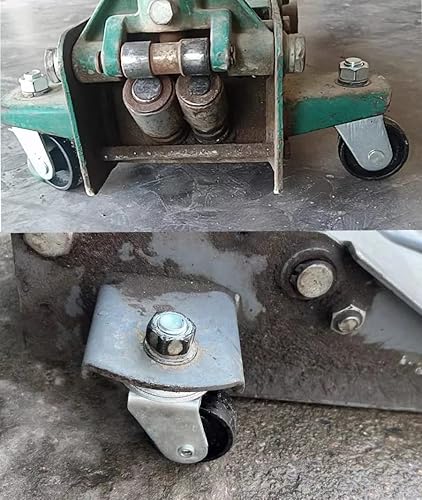 Miniatura 3 de Ruedas de gato de piso para gato de piso de 3 toneladas, ruedas de hierro fundido, piezas de repuesto de calidad para ATD, Cornwell, Mac Tools,