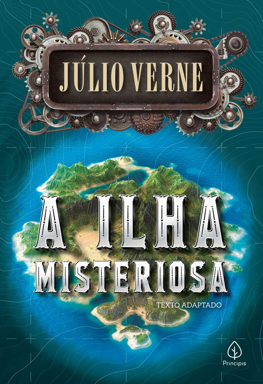 Capa do livro A Ilha Misteriosa