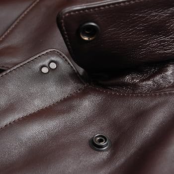 Buy Alpha Industries Men's A-2 Leather Military Flight Jacket