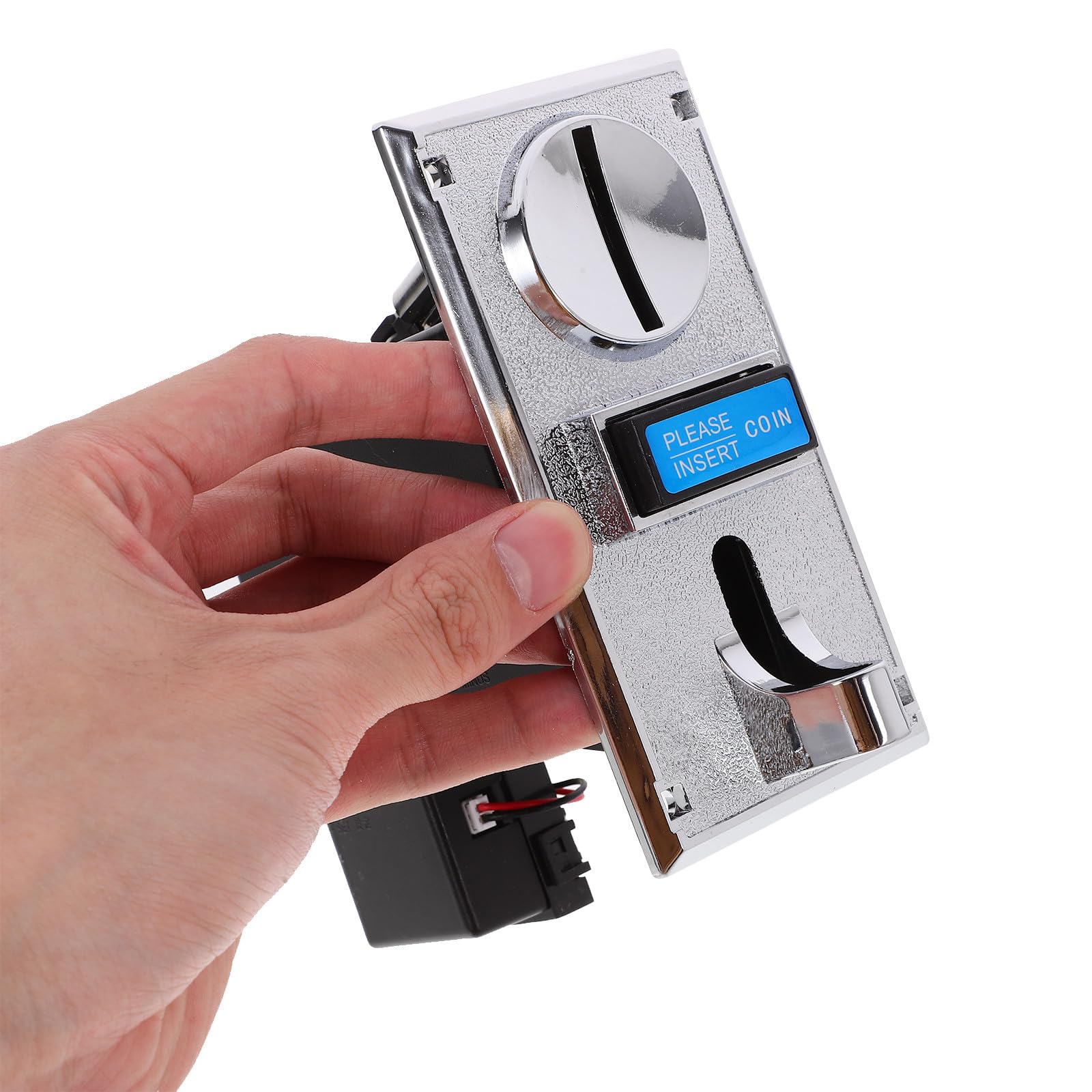 Gettoniera per Distributore Automatico Selettore Monete Elettronico in Pc, Riconoscimento Preciso e Accetta Monete da 15mm a 29mm per Macchine da Gioco