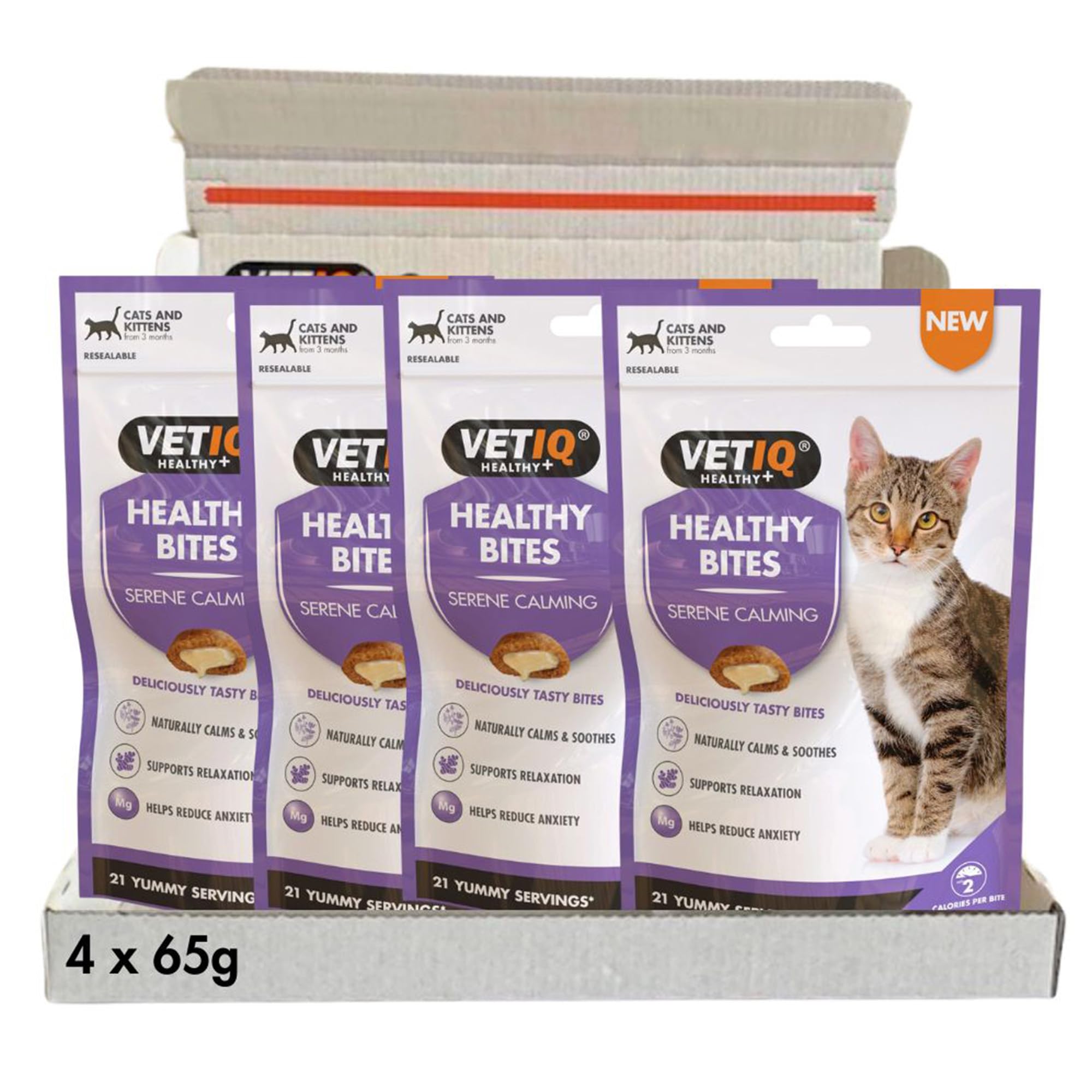 VETIQ Healthy Bites Serene Calming Cat & Kitten Treats (84 Servings)