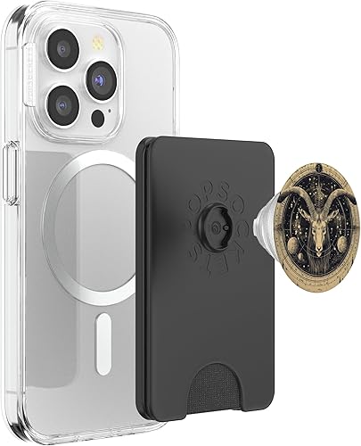 Miniatura 9 de Baphomet Occult Vintage Satan PopSockets intercambiables PopGrip