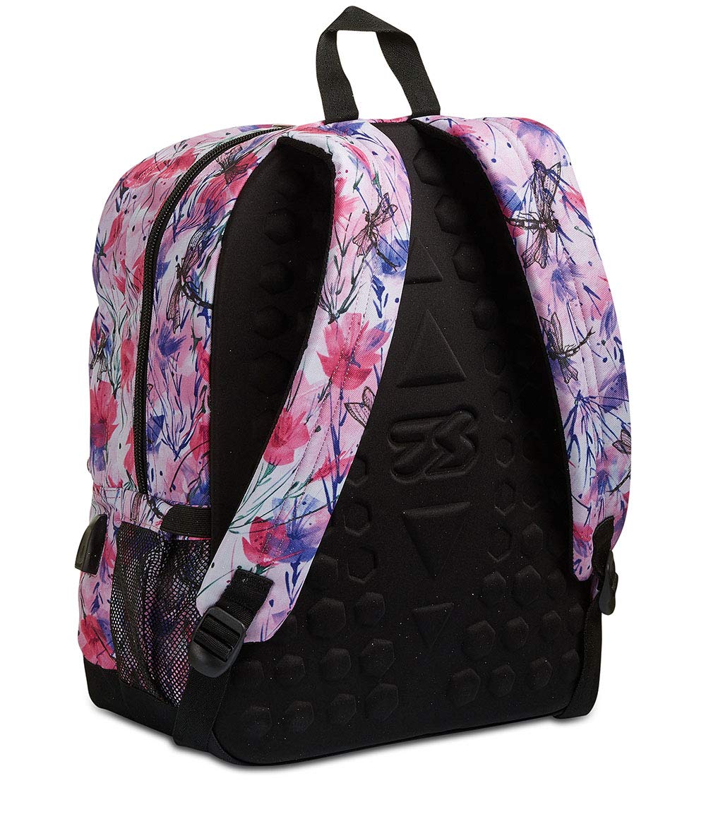 Seven Zaino Scuola Freethink, Rosa, Zaino Doppio Scomparto, Tasca Frontale e Tasca Porta Borraccia, Zaino Medie e Superiori, Bambina Ragazza
