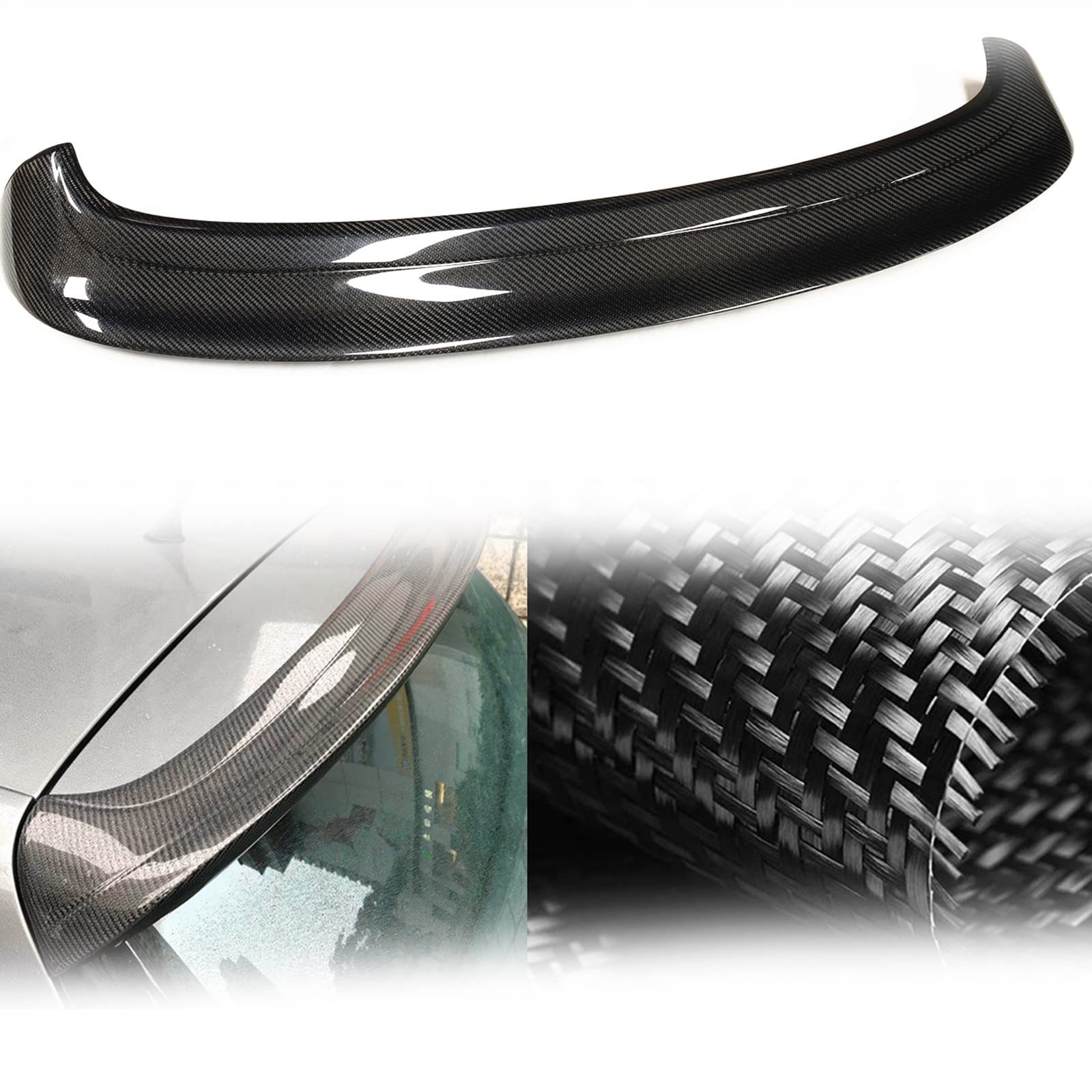 Aileron arrière en carbone Golf 5 pour maximiser l'aérodynamisme