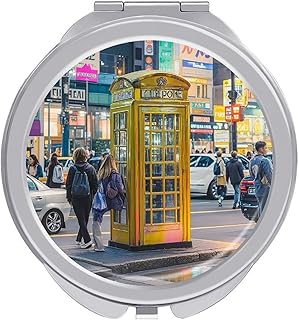 Portable Folding Travel Makeup Mirror, City C...