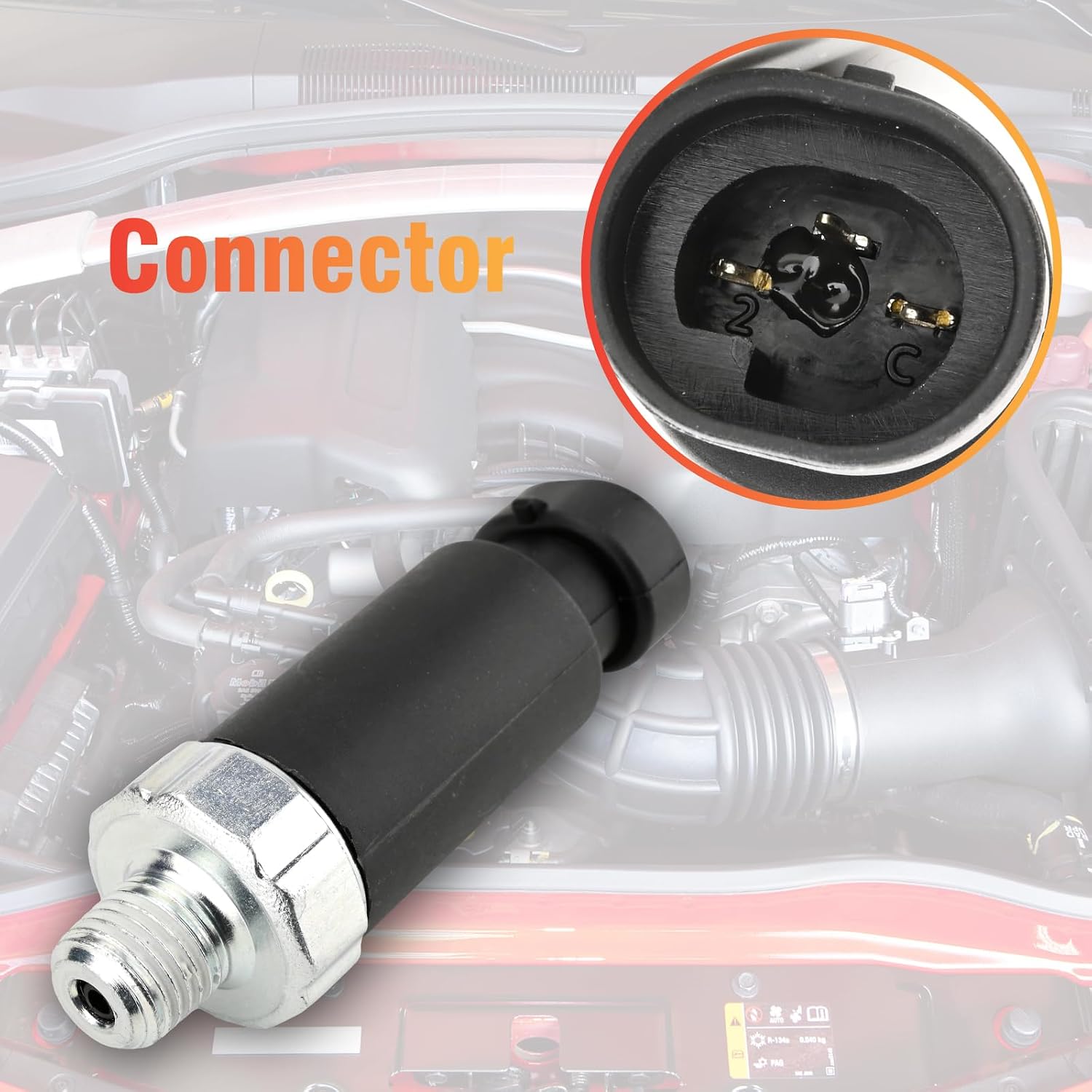 10096200 Engine Oil Pressure Switch Sensor Compatible with Astro Beretta C1500 Camaro Express 1500 Hombre K1500 Regal Safari Savana 1500 Yukon