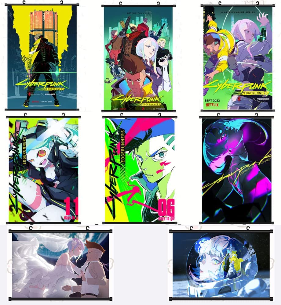 サイバーパンク　エッジランナーズ　ポスター Amazon.co.jp: サイバーパンク エッジランナーズ ポスター 壁飾り 人気