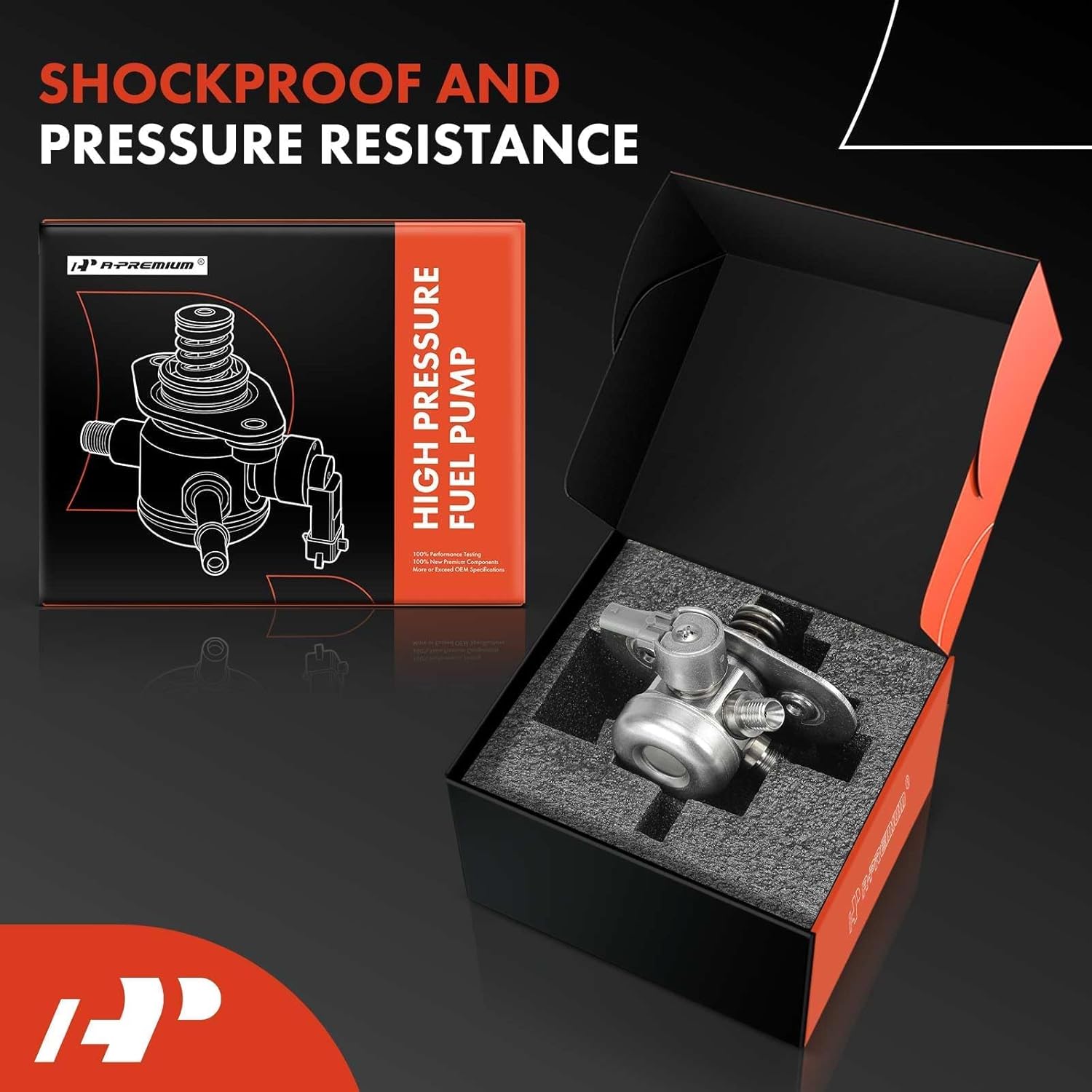 A-Premium Direct Injection High Pressure Fuel Pump Compatible with BMW 320i 15-18, 328i 14-16, 528i 15-16, X5 16-18, X3 15-17, 428i 14-16, 428i xDrive Gran Coupe, X1, 228i xDrive, X4, Z4, M2