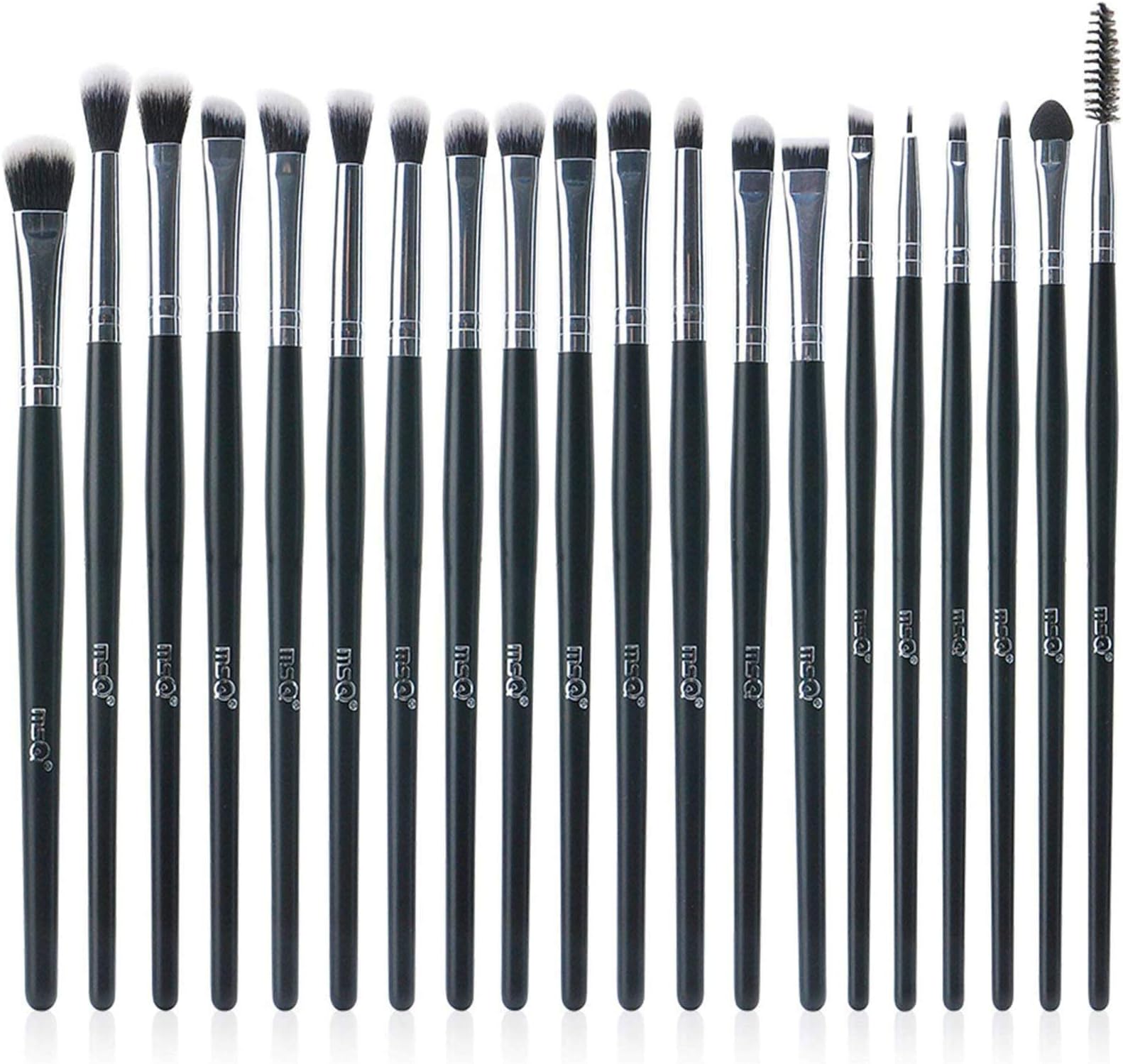 MSQ 8pcs Eyeshadow Brushes (Brown)