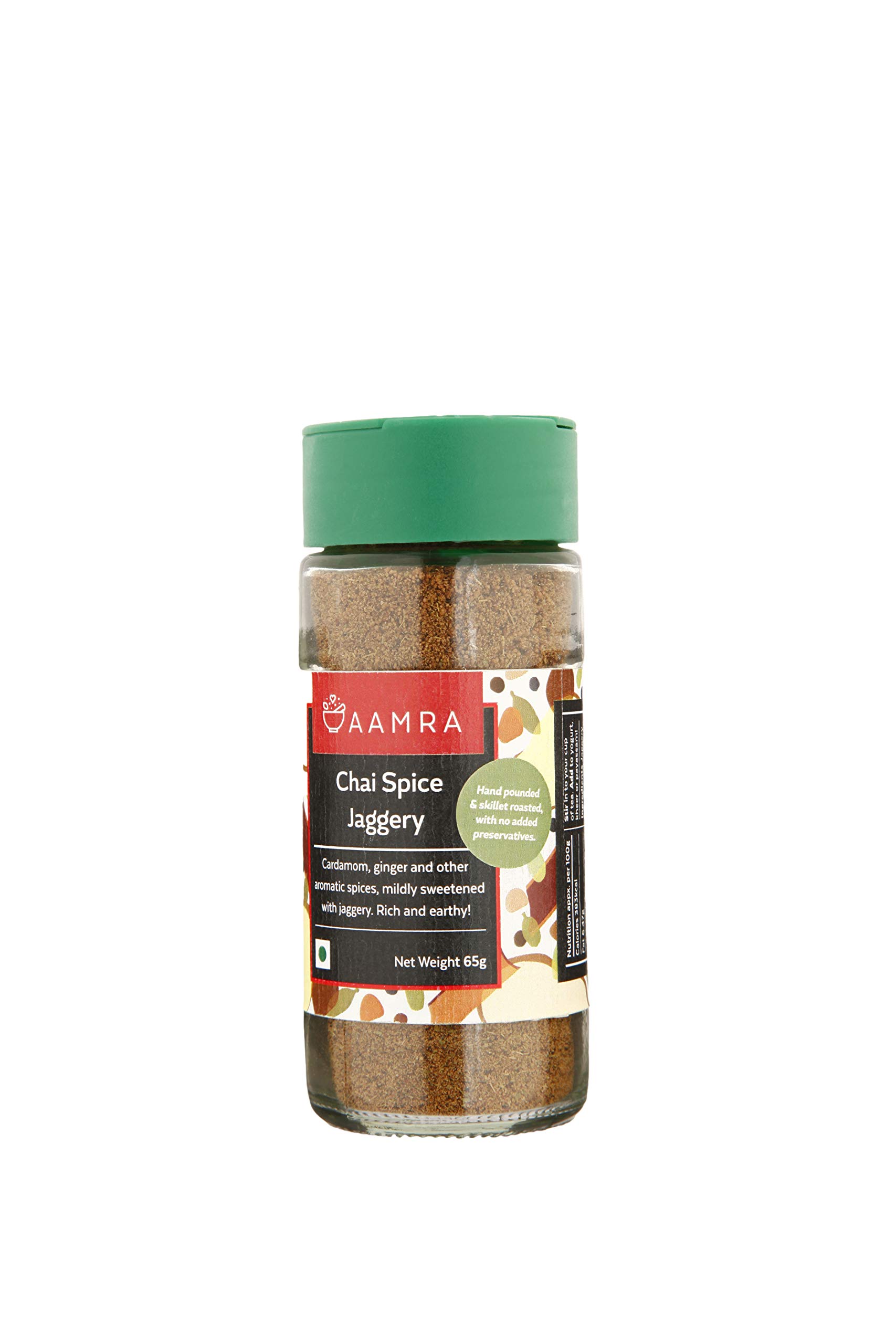 Aamra Handmade Chai Spice Jaggery 65 Gm (Chai Masala with Gur)- No preservatives - Image 5 thumbnail
