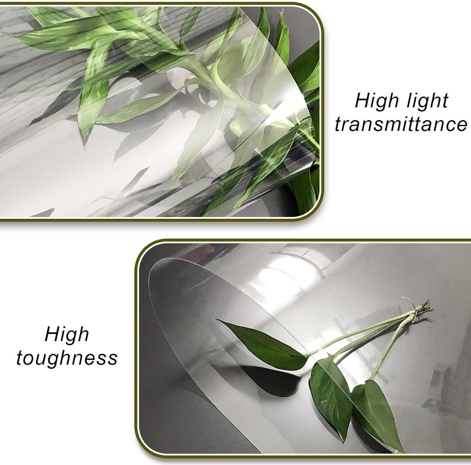 Clear Polycarbonate Roofing Sheet,2mm Thick Clear Greenhouse roof Panels,Sturdy Patio Polycarbonate Greenhouse Panels,Rain pergola roof Panels