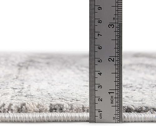 Miniatura 4 de Rugs.com Alfombra de la colección Finsbury, alfombra mediana gris de 9 x 12 pies, perfecta para salas de estar, comedores grandes, planos abiertos