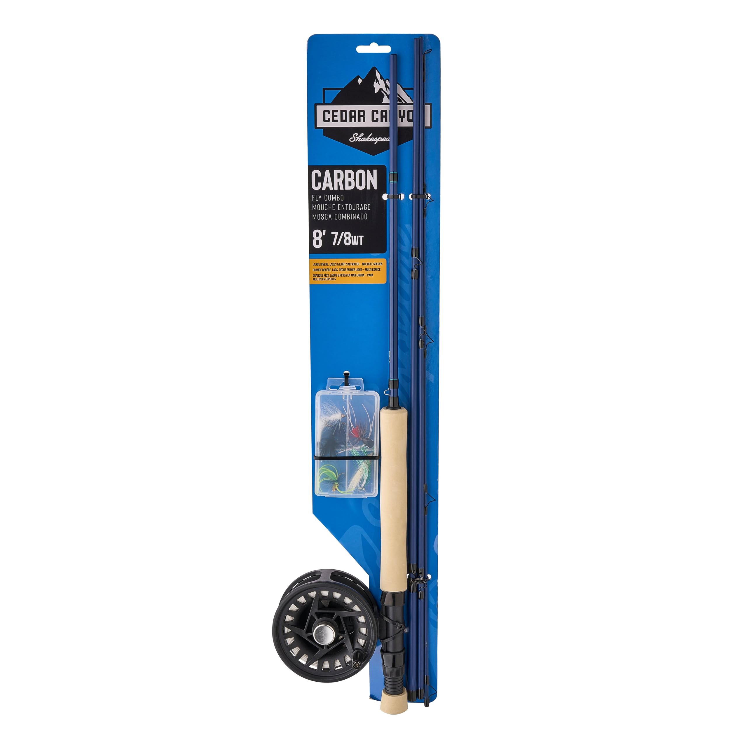 Kit De Pêche à La Mouche Maxcatch Extreme 4wt 8'6 - Canne 4 Sections