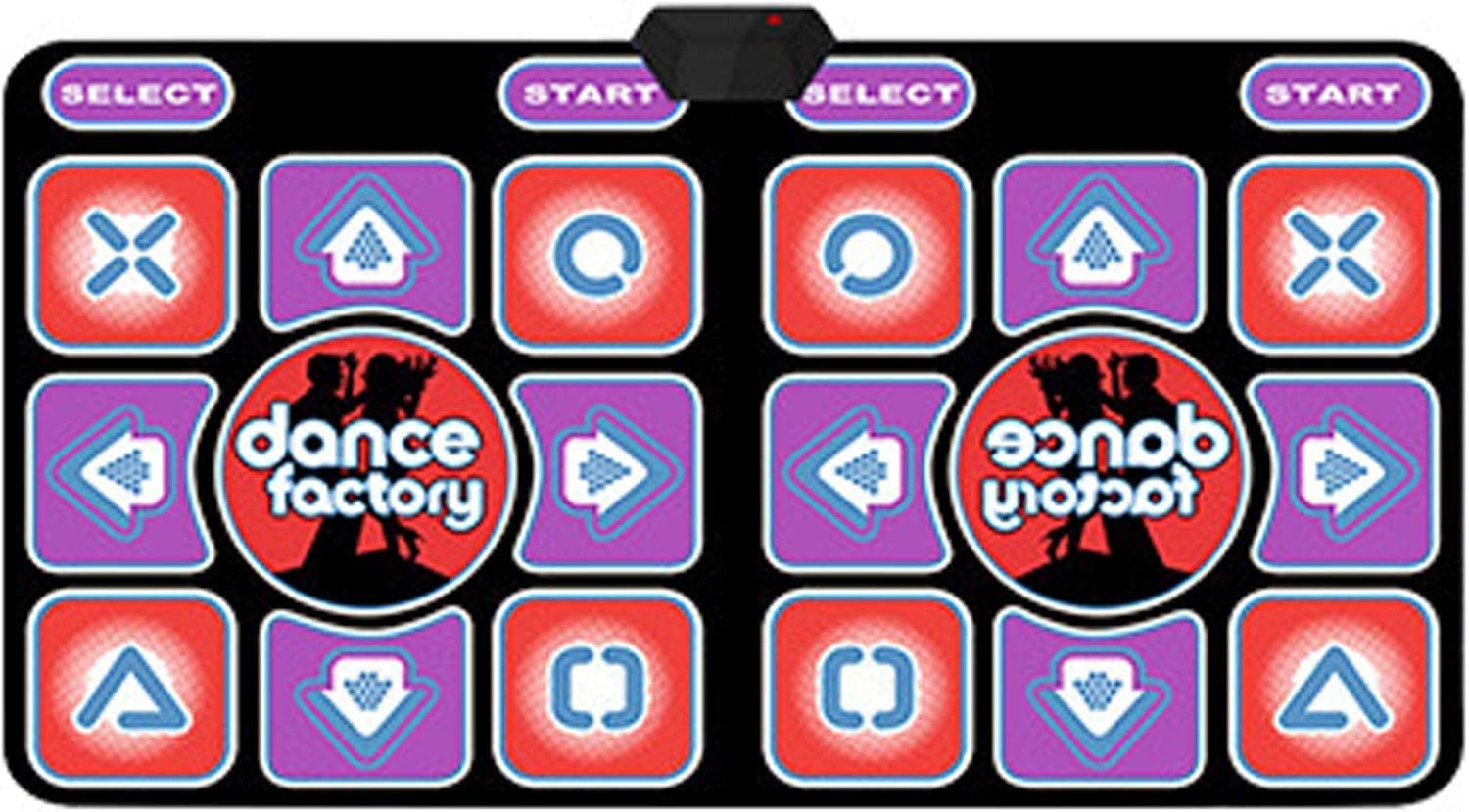 Dance Mat with AV Interface, Wired, Dazzling, Somatosensory, Weight Loss, Running Game, Dance Machine ()
