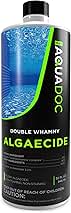 Copper Pool Algaecide for Swimming Pool - 90 Day Algaecide for Inground Pool to Prevent and Remove Pool Algae - Super Algaecide for Pool Opening - AquaDoc 32oz
