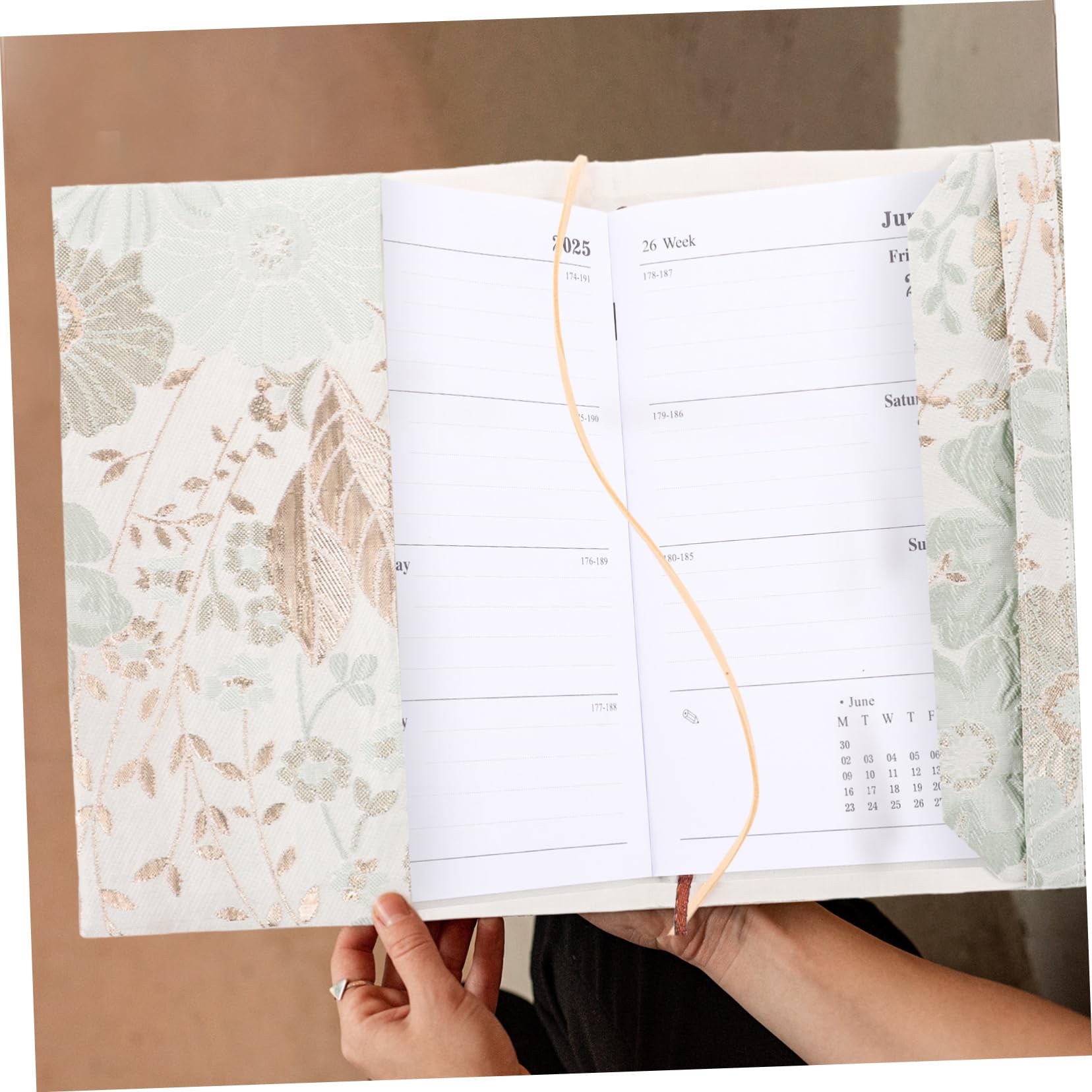 NUOBESTY 3stücke Chic Stoffbuchumschlag Für Notizbuch Handgefertigte Buchhülle Weichem Material Mit Hübschem Blumenmuster Schutz Für Ihre Lieblingsbücher Und Notizen