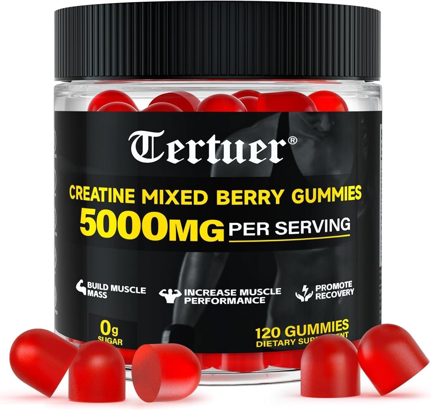 Tasty Positive factors Creatine Monohydrate Gummies-5000mg ，Monohydrate Creatine …