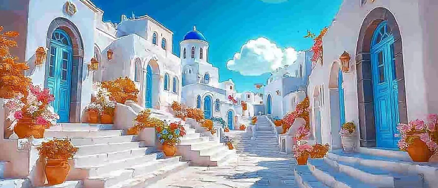 Duży zestaw do malowania diamentami dla dorosłych, 5D Santorini Island, zestawy do sztuki z klejnotami, okrągłe pełne wiercenie zestawy do haftu krzyżykowego do kryształowej sztuki do dekoracji domu