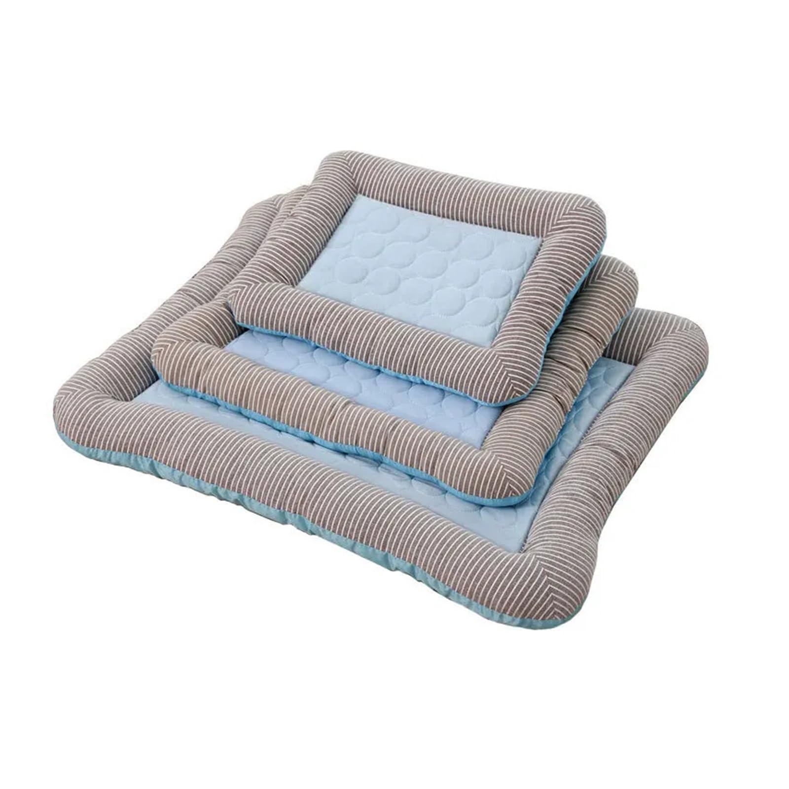 Genérico Cama con Almohadilla refrescante for Perros, Manta Fresca for Mascotas, Material de Seda Helada, Suave for Dormir en Verano, Transpirable(Pink,S 45X35CM)