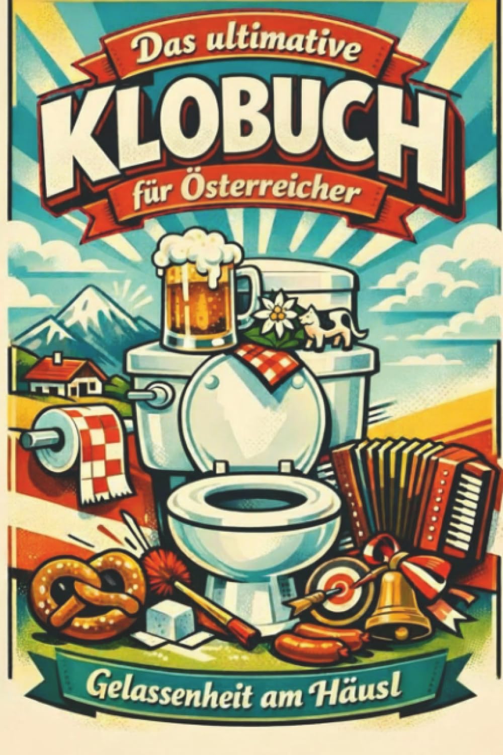 Das ultimative Klobuch für Österreicher: Gelassenheit am Häusl. Lustiges Geschenk mit Lifehacks, Fun Facts und Geschichten