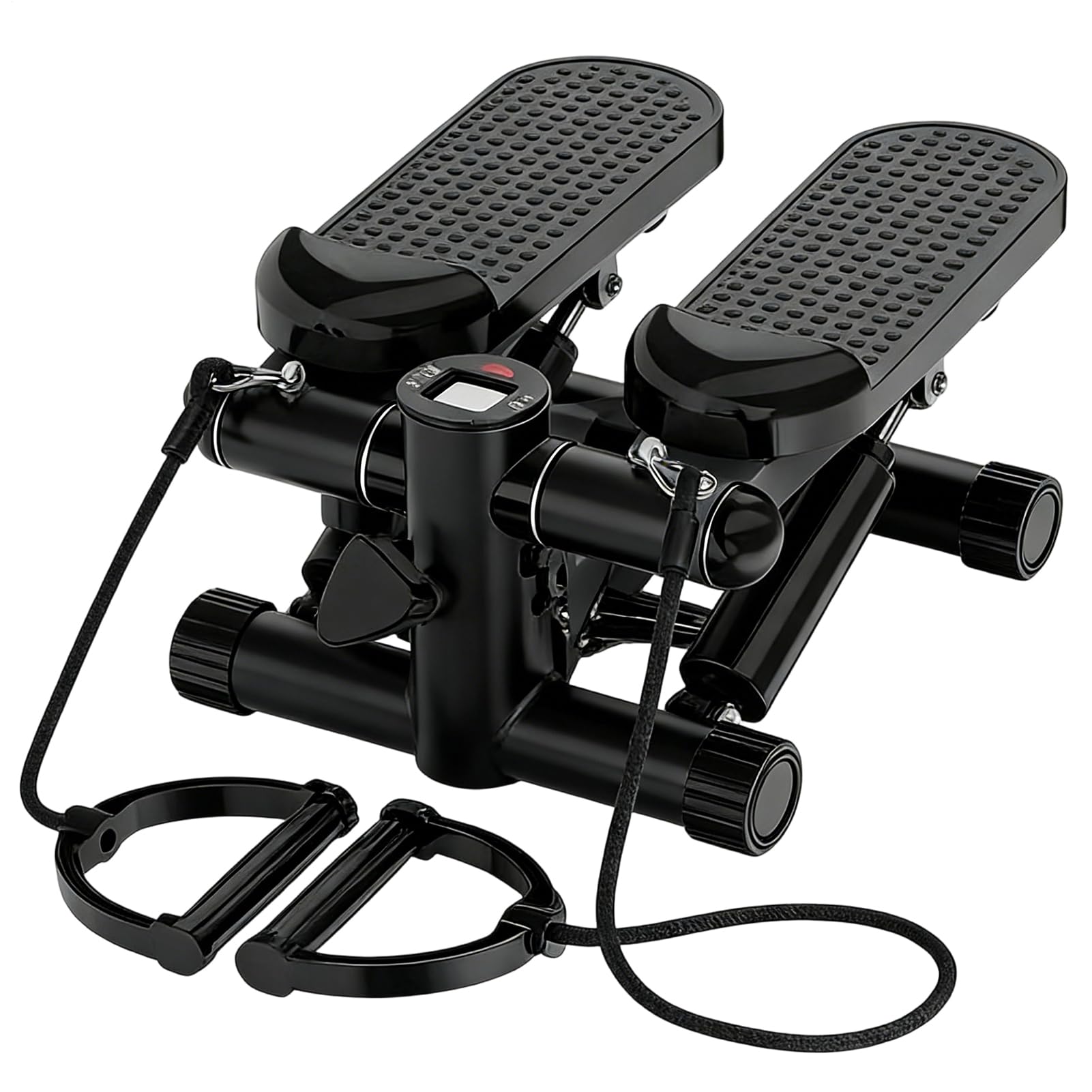 Stepper per Esercizio con Display LCD Regolabile Portatile Silenzioso | Stepper per Scale a Casa per Lavoro Palestra Sport Uffici Appartamento Allenamento Indoor a