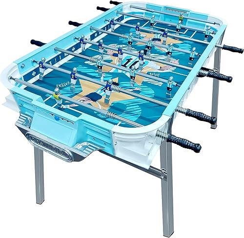 Vista 41 de Outdoor Foosball Table Adult Size - Game Tables for Adults with Balls & Players - Soccer Table Game for Indoor Use - Weatherproof Perfect for