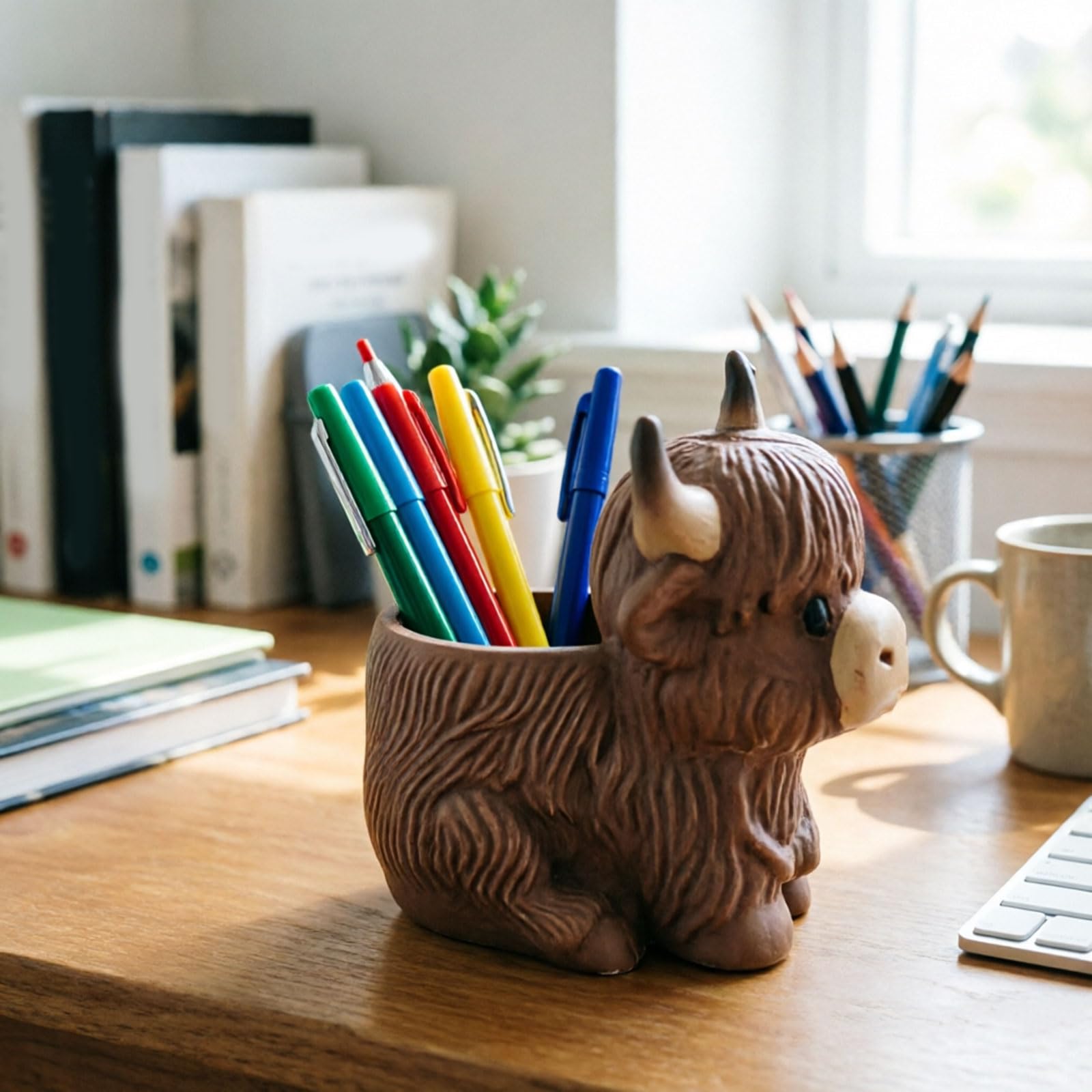 Stifthalter Behälter Desktop Ornament Bleistift Aufbewahrung Tasse Pinsel Stifte Tasse Schreibtisch Bleistifthalter Büros Zuhause Schreibtisch Dekore Stift