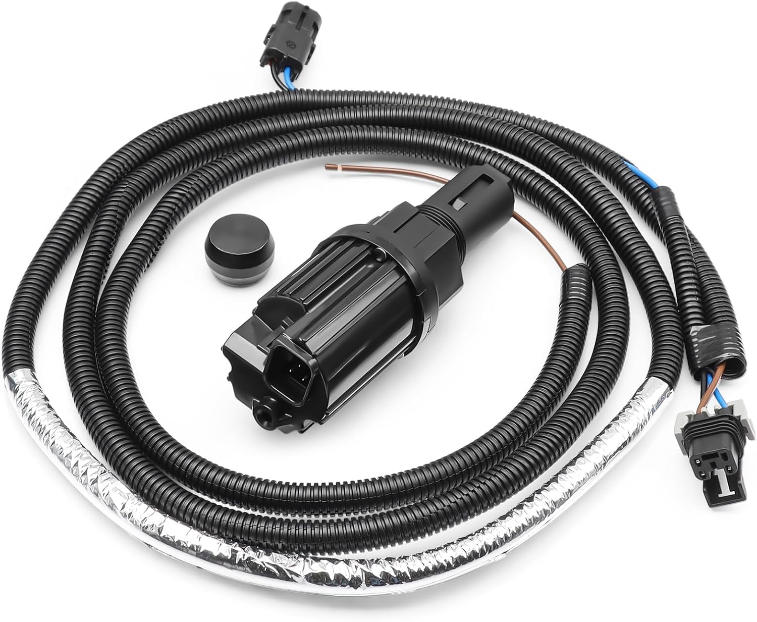 600-490 4WD Actuator and Harness Kit Compatible with GMC K1500 K2500 K3500 Yukon/Chevrolet K1500 K3500 Tahoe Blazer Suburban 4WD Electric Actuator Upgrade, Replaces 26060073 88959465