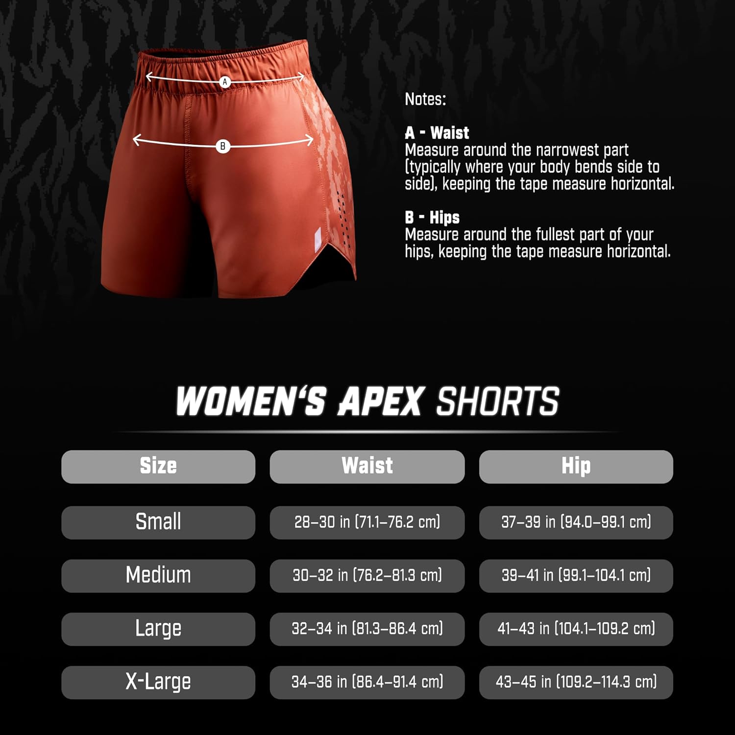 Hayabusa Women's Apex Fight Shorts
