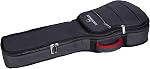 Crossrock Baritone Sac Ukulele avec 10mm Straps de sac à dos rembourré en gris foncé (CRSG107BUDG)