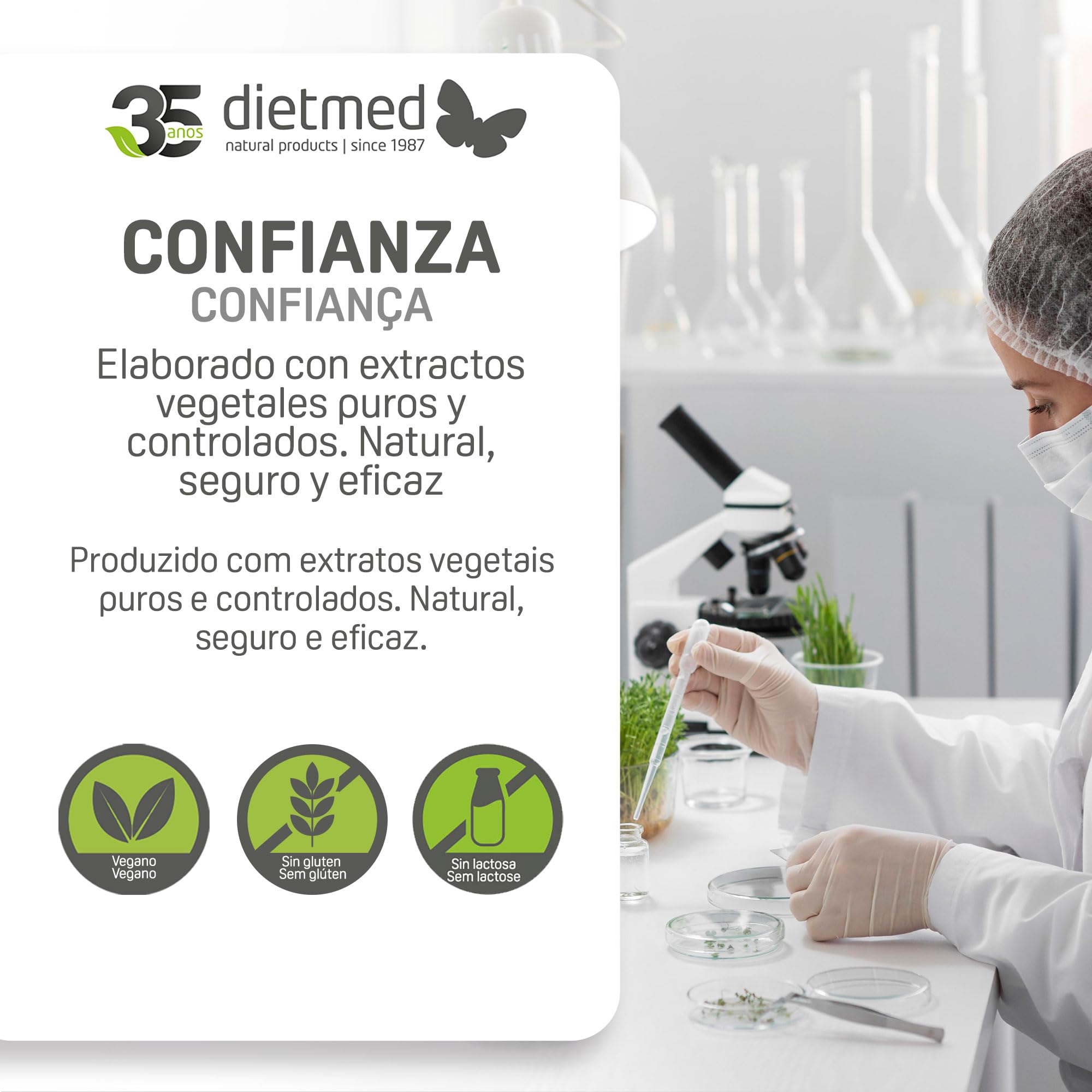 Magtein L-Treonato de Magnesio - Magnesio de Alta Absorción para Sistema Nervioso y Función Psicológica - Ayuda a Reducir Cansancio y Fatiga - 90 Cápsulas Vegetales - Dietmed