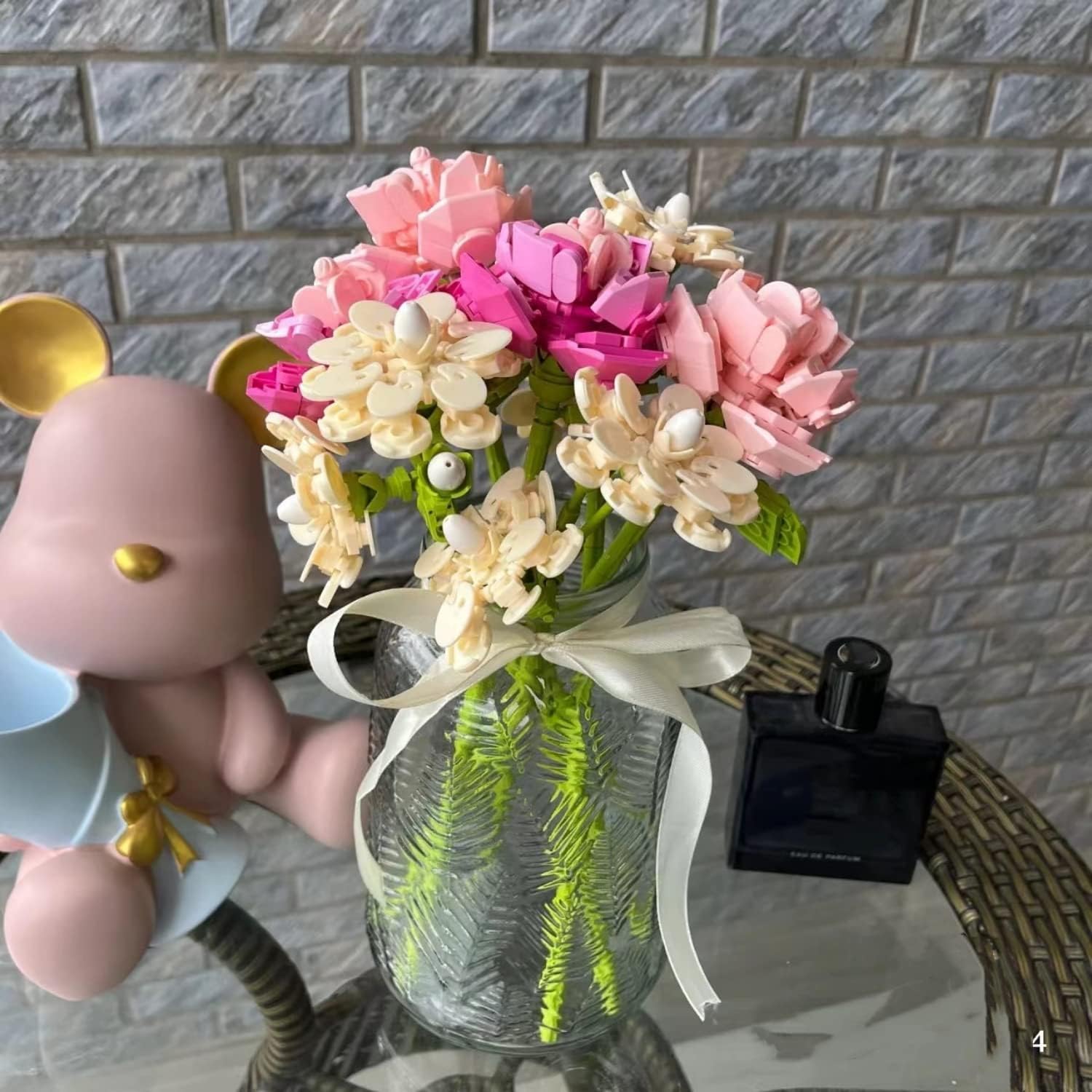 Amazon.co.jp: EasyAgo フラワーブーケ 組み立てキット 子供と