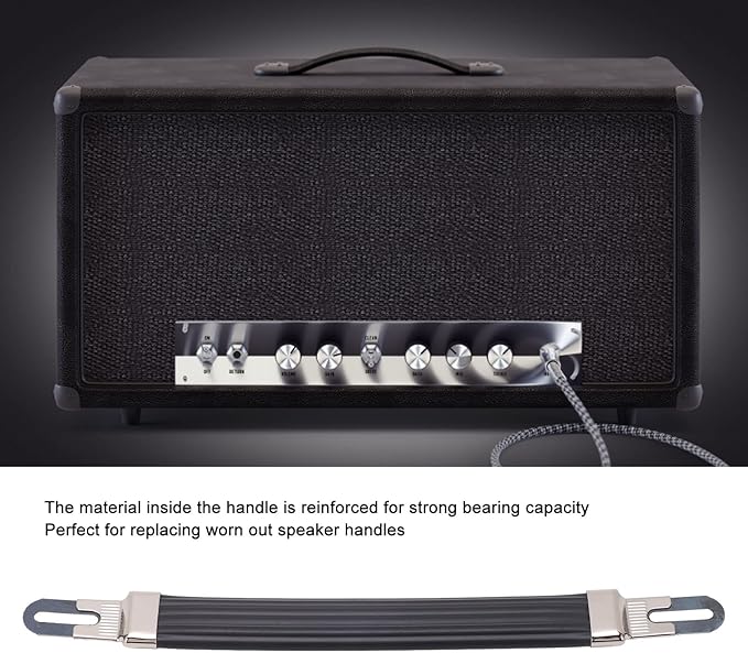 Asa para amplificador de guitarra Tyenaza, metal y PVC miniatura 3