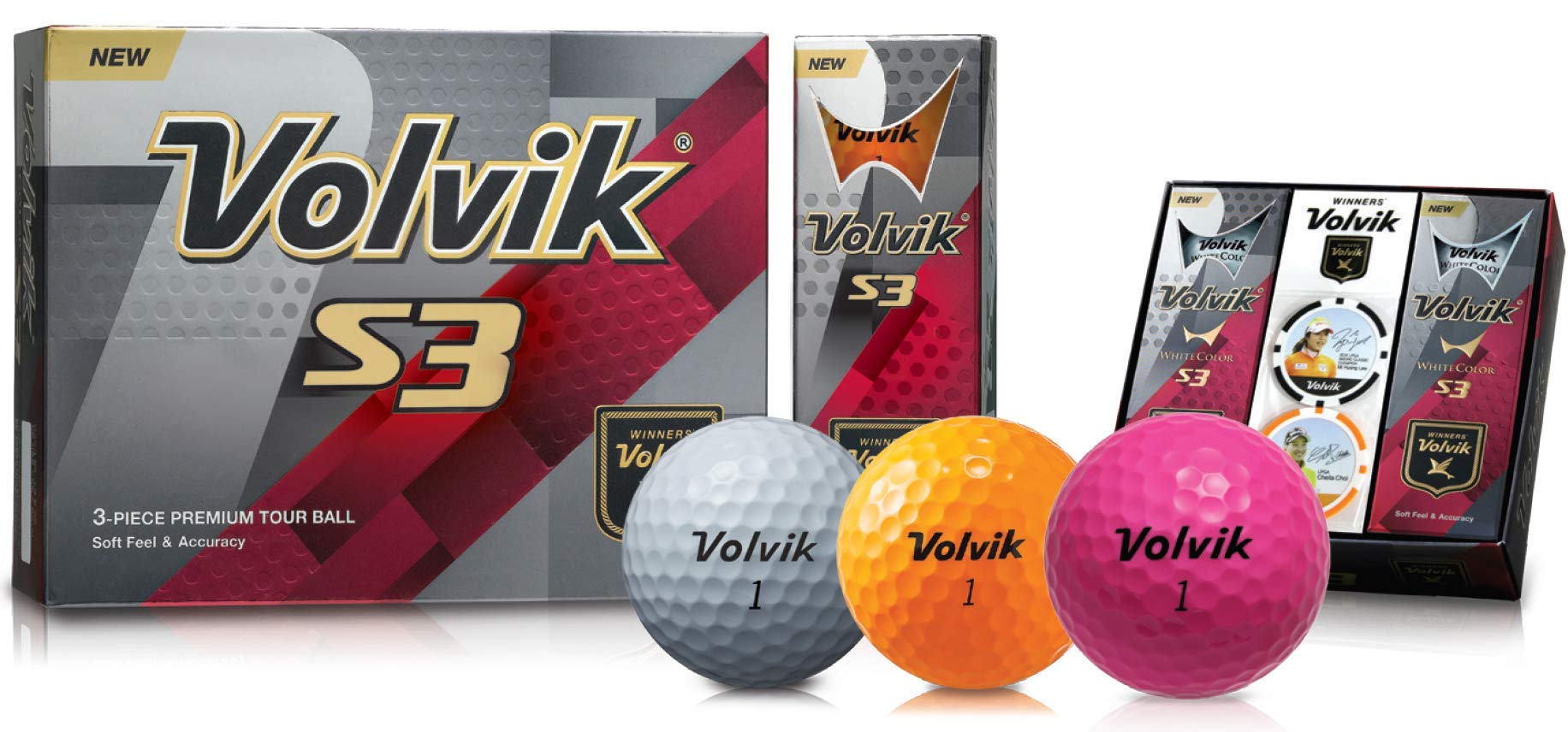 Volvik S3 Golfball