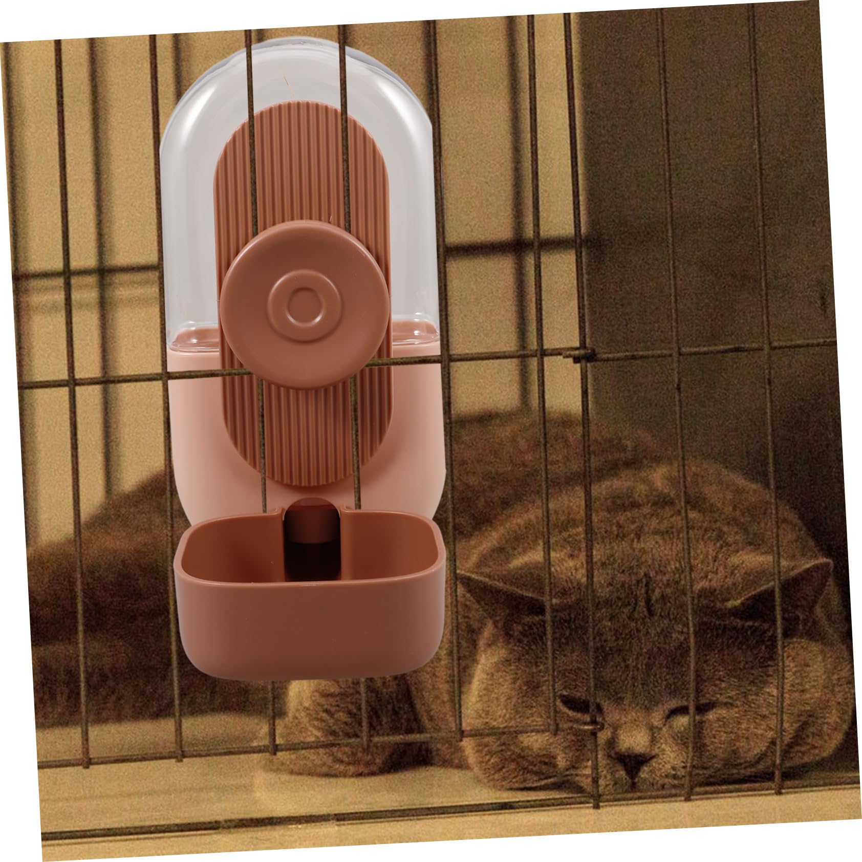BESPORTBLE 4 Bebederos Automáticos para Mascotas Estación De Agua para Perros Jaula Colgante para Un Fácil Acceso.