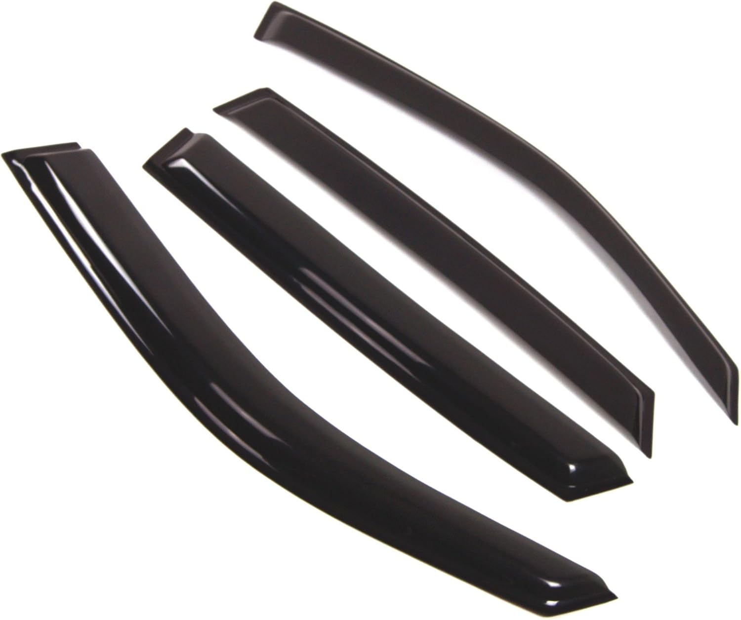 Car Window Rain Guard Outside Mount Visors Auto Side