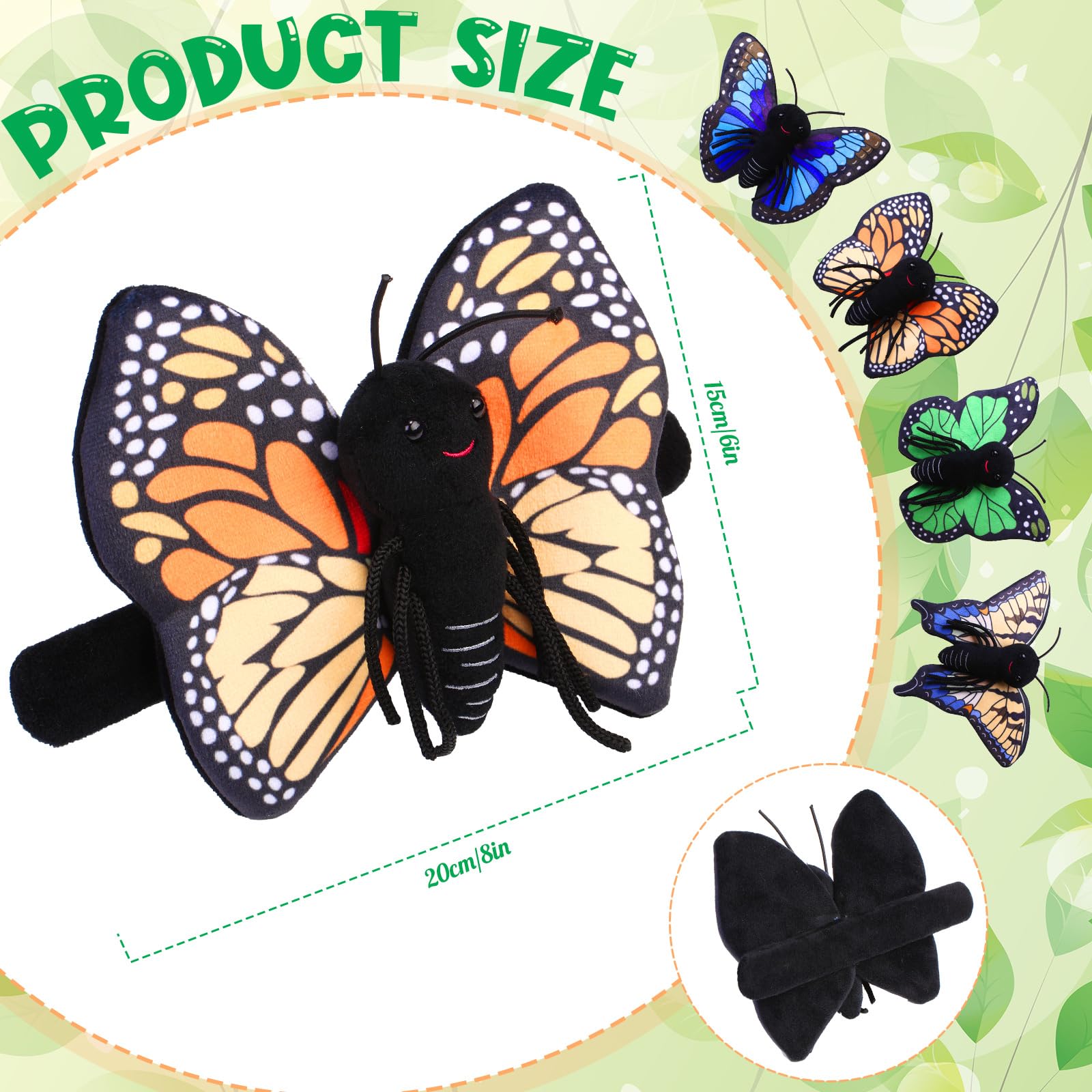 Butterfly Slap Bracelet Stuffed Animals