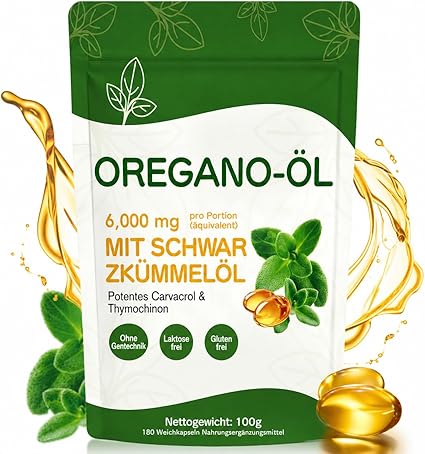Jowenchii Oregano Oil Capsules: 6000 mg Powerhouses Perfect For Your Daily Diet